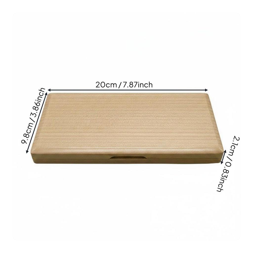 Oboe insert Storage Box Solid Wood Woodwind Accessory for Music Rehearsal