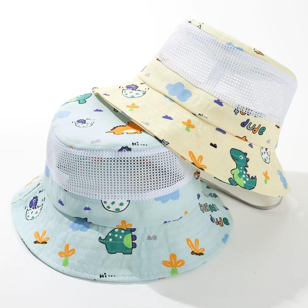 Baby Summer Sun Hat With Long Brim Cotton Blend Lightweight For Kids Outdoor Play