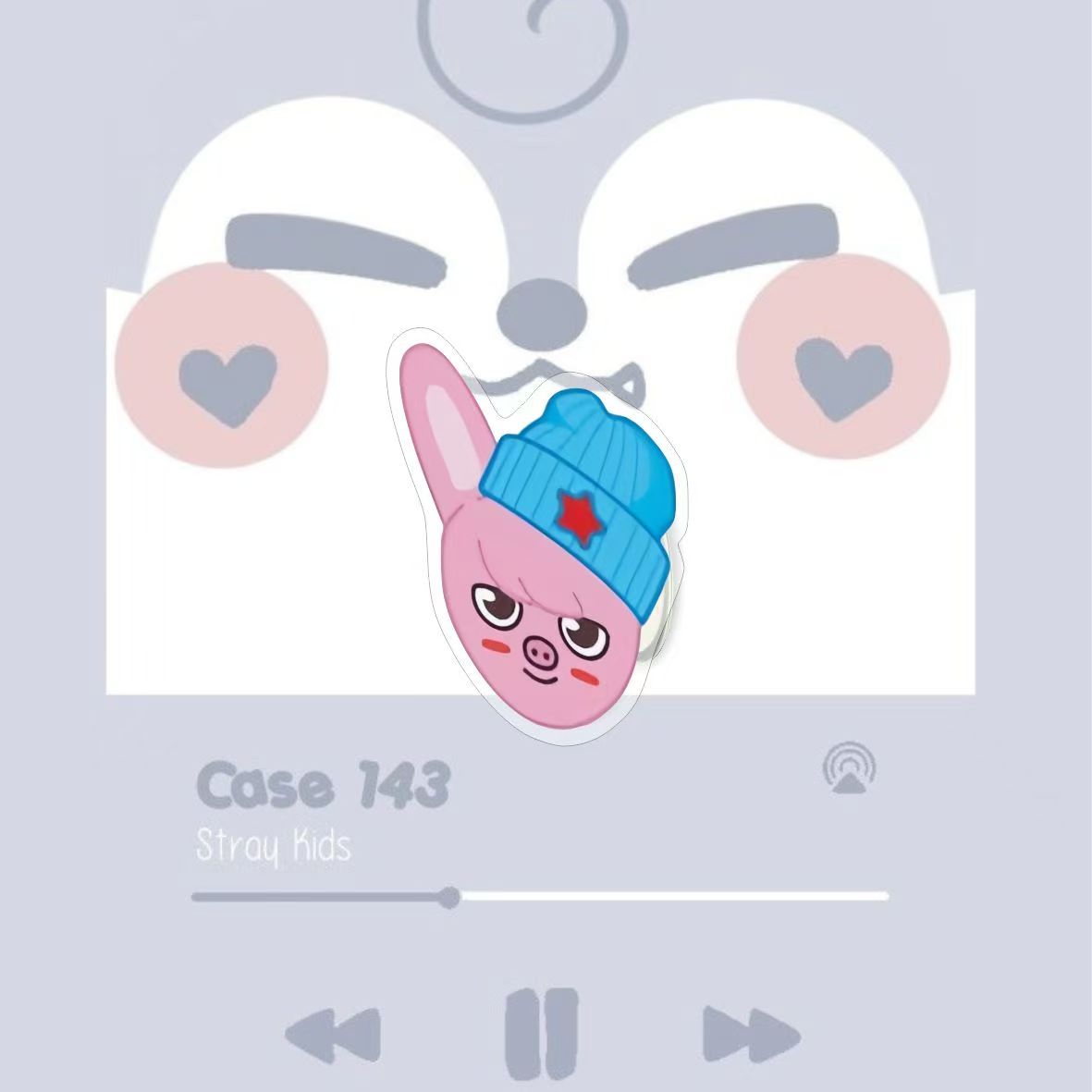 

Акриловый держатель для телефона-подушка безопасности StrayKids, выдвижной Changbin