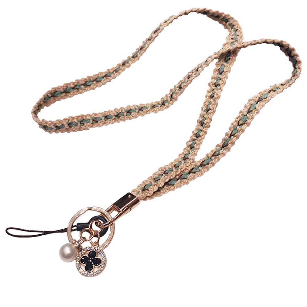 

Lanyard Mobile Phone Accessories Neck Strap Mobile Phone Straps Phone Lanyard Keychain Lanyard розовый