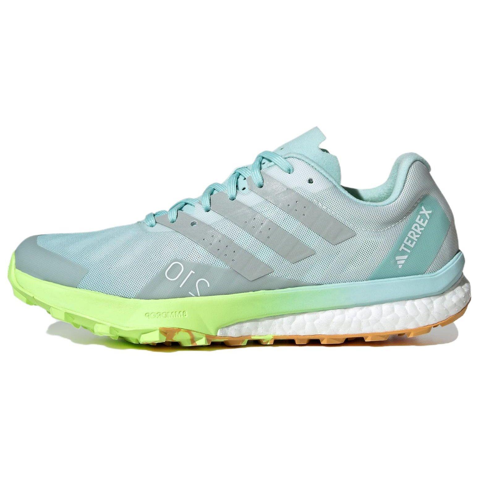 

Adidas Ult Ultra Trail Gradient Comfortable Mesh Fabric Non-Slip Wear-Resistant Lightweight Low-Top Running Shoes Women sneaker Blue Gray Green IF5033 39⅓