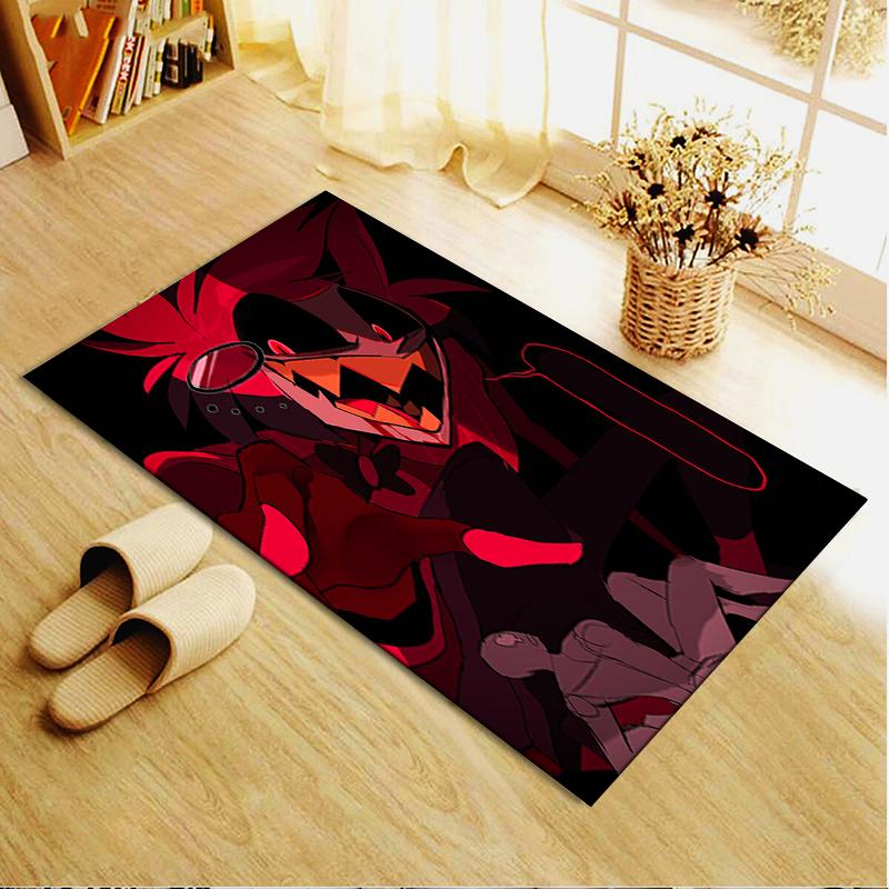 2025 New Alastor Anime Carpet Rug for Living Room Bedroom Home Sofa Decoration,Kids play Non-slip Floor Mat55