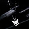 Kuromi Kuromi Necklace Is Sweet and Cool Hip-hop Trendy Sanrio Cartoon Titanium Steel Pendant
