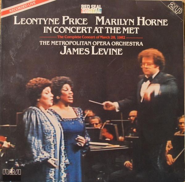 LP Record LEONTYNE PRICE MARILYN HORNE JAME  Leontyne Price Marilyn Horne In Con RL04609 RCA RED SEAL 1983 Germany Classical Used