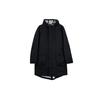 Trenchcoats Herren Schwarz Mit Kapuze Moderat AV8271-010