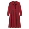 TonLion Women's V-Neck Knitted Dress