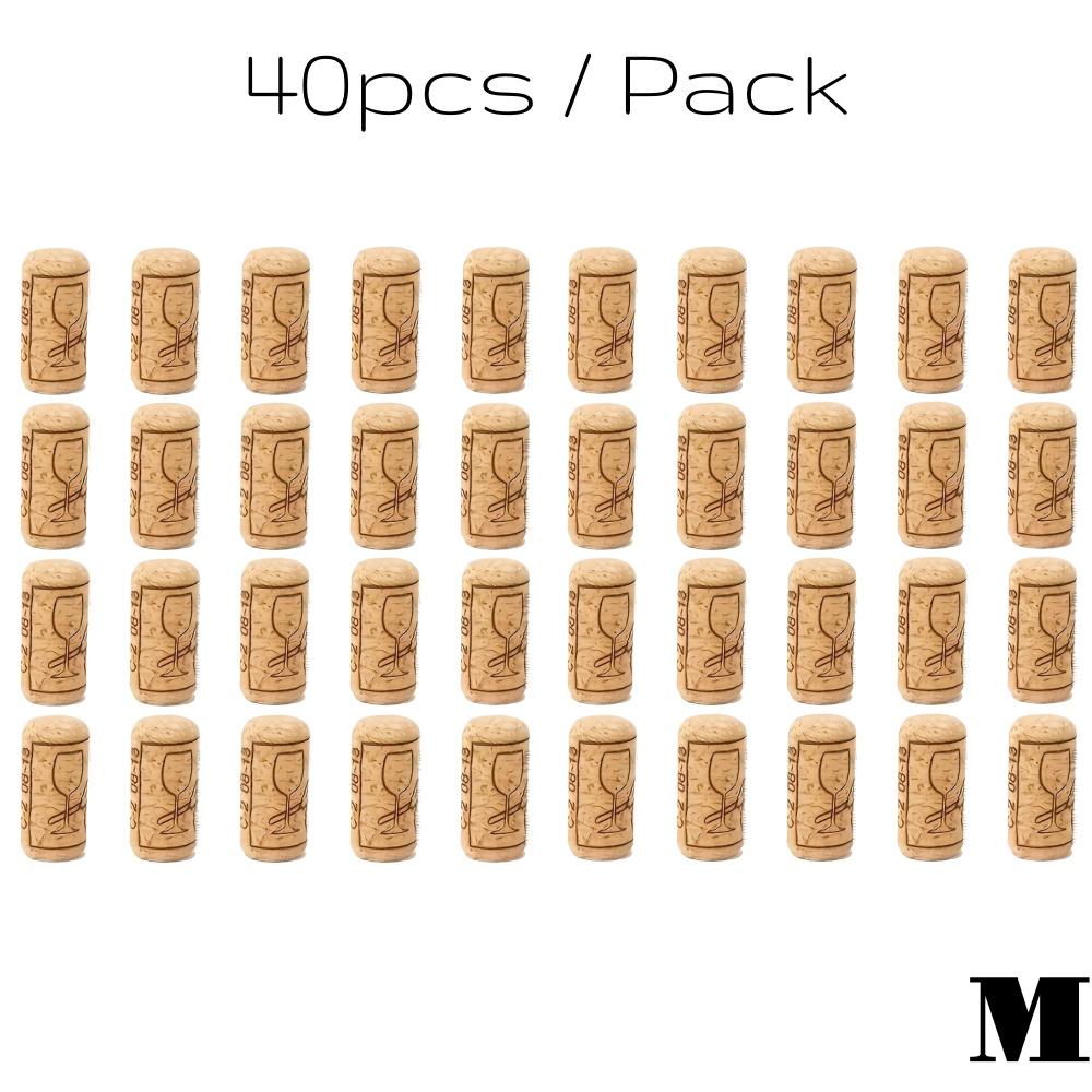 20/100pcs Natural Soft Wood Corks Wooden Wine Bottle Stopper for Wine Making Craft Leakproof Beer Sealing Cork Kitchen DIY Decor