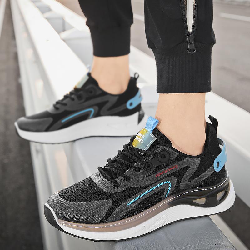 2025 Summer Sports New Men's Shoes Mesh Breathable Dad Shoes Casual Running Shoes Thin Light Running Shoes