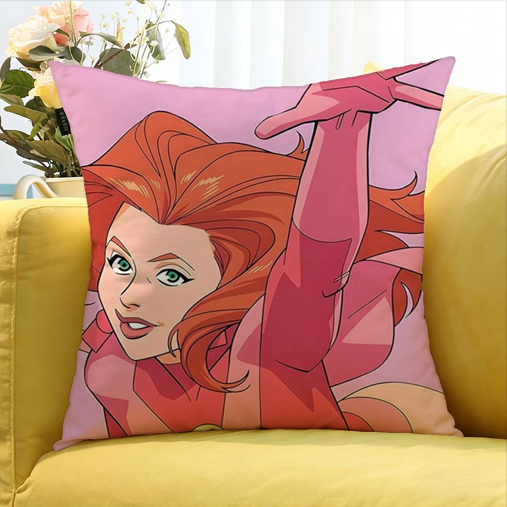Invincible Various Sizes Square Pillow Case For Car Home Bedchamber Decor