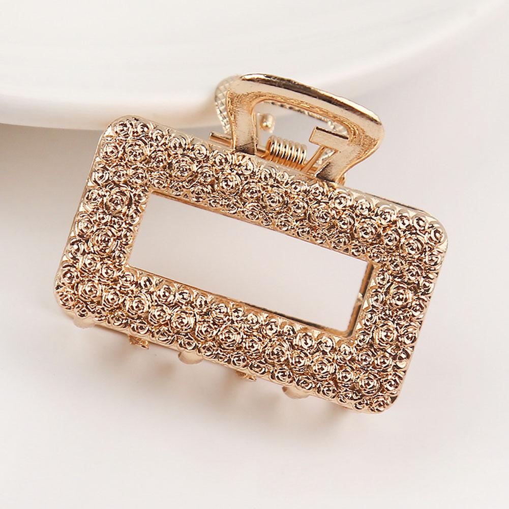 Frauen Einfache Legierung Vielseitige Haarnadel Goldlegierung Haarspangen Mädchen Süßes Stirnband Haarspangen Haarschmuck