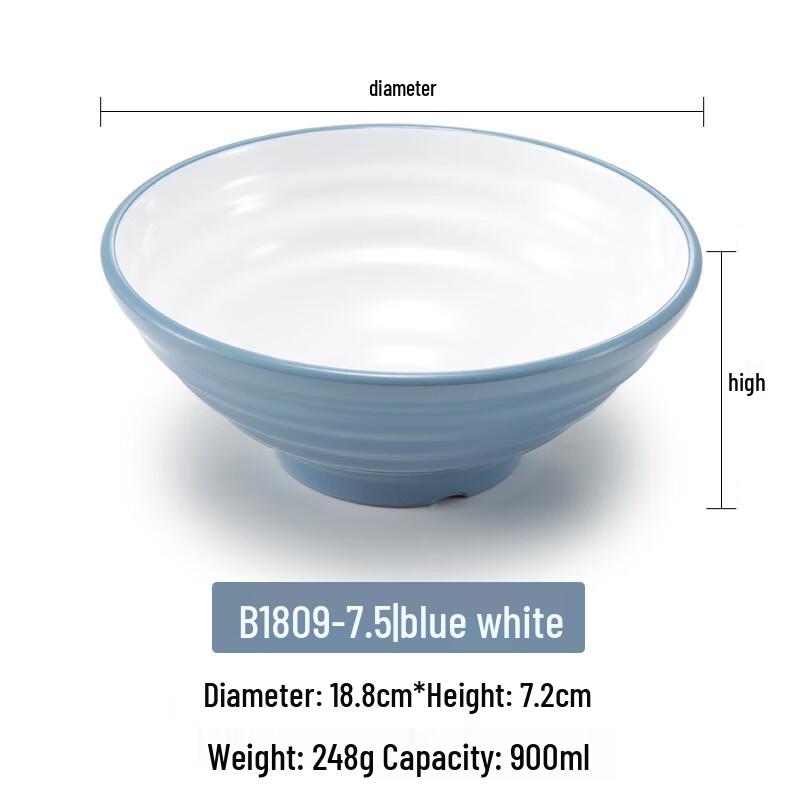 Melamine Noodle Soup Bowl