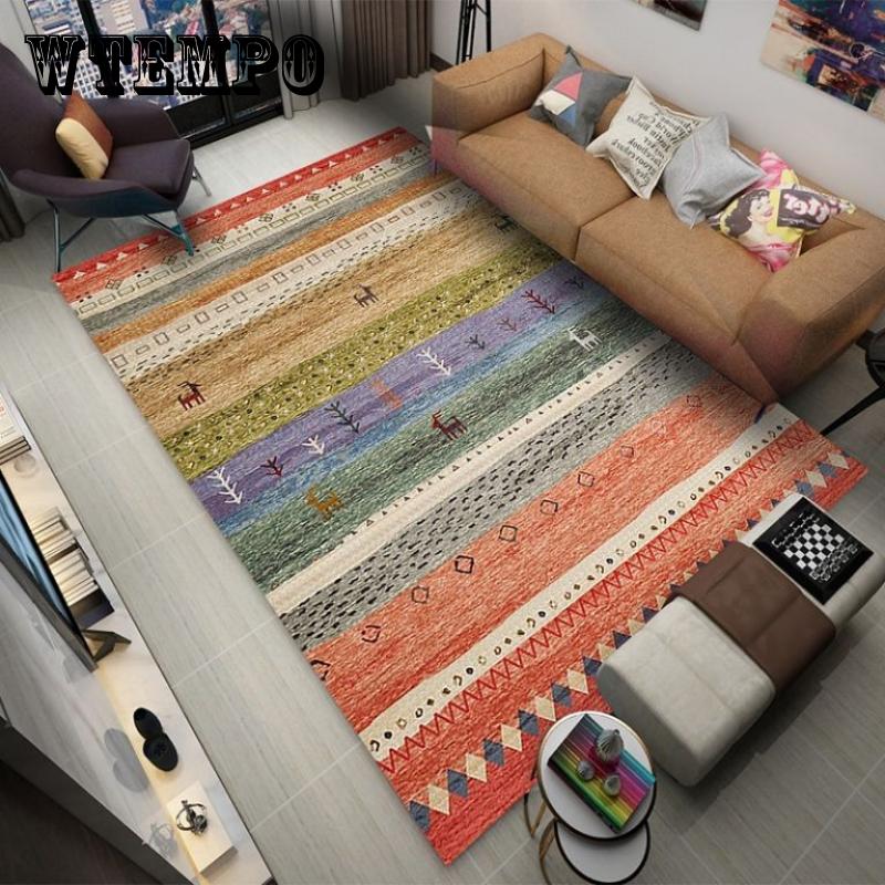 

Этнический стиль Ковер Европейский стиль Гостиная Чайный стол, Простой диван Большая площадь Напольный коврик для спальни может быть настроен