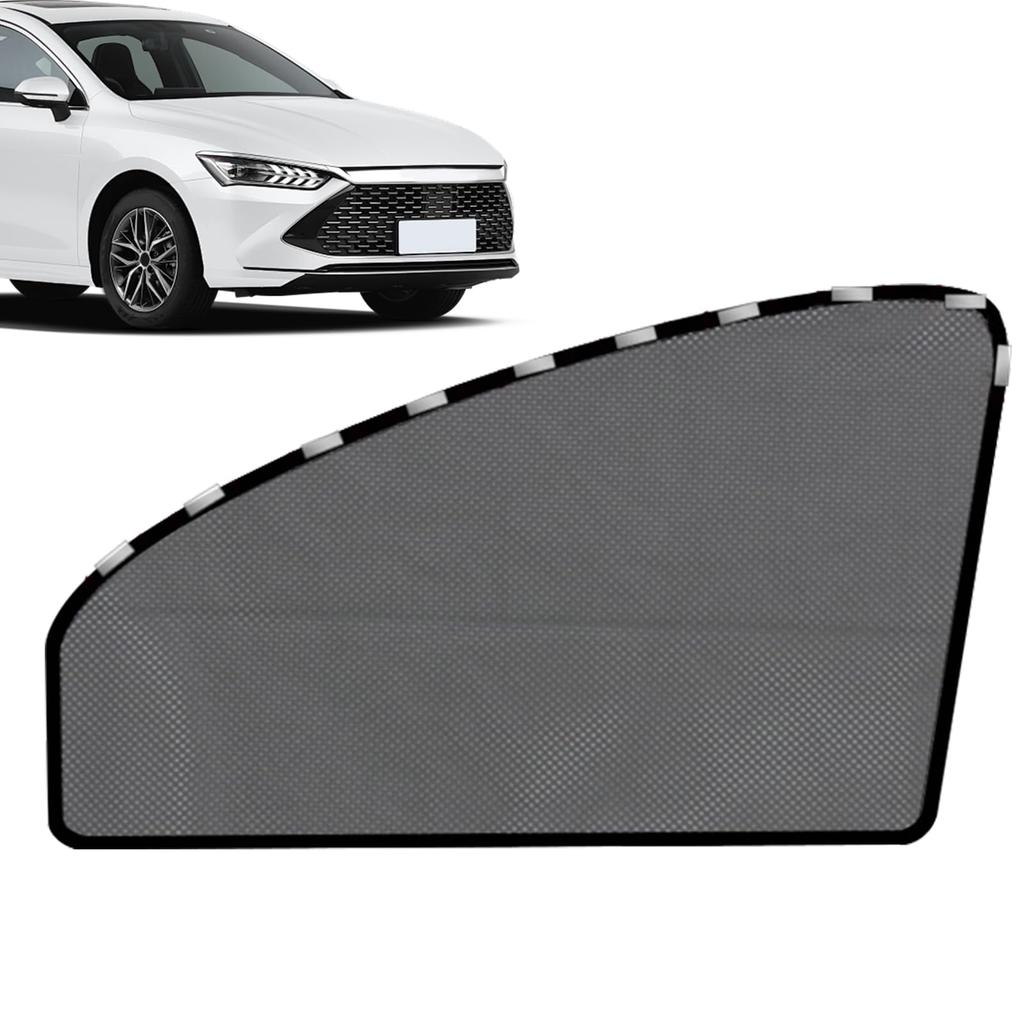 Vuggdt Car Window Shade - Auto Window Sun Cover - Magnetic Mesh Sun Shade