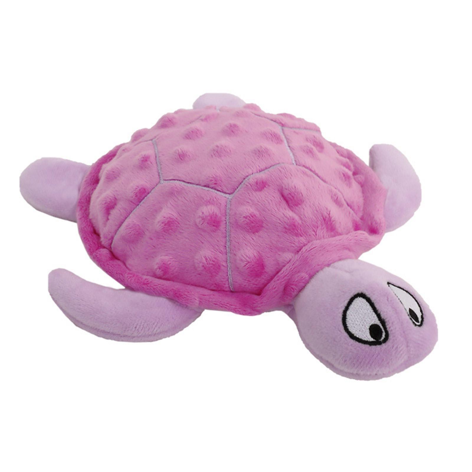 

Пищащая игрушка для собак, игра в перетягивание каната для собак, жевательная игрушка для моляров, игрушка для собак с изображением черепахи из мультфильма для собак, живущих в помещении фиолетовый