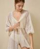 VIKINI VENDER Belle Punching Crochet Robe Cover-Up - Ivory