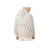 Li-Ning Wade Series Alphabet Pattern Plus Velvet Loose Pullover Hoodie Winter Unisex Tops White AWDS115-6