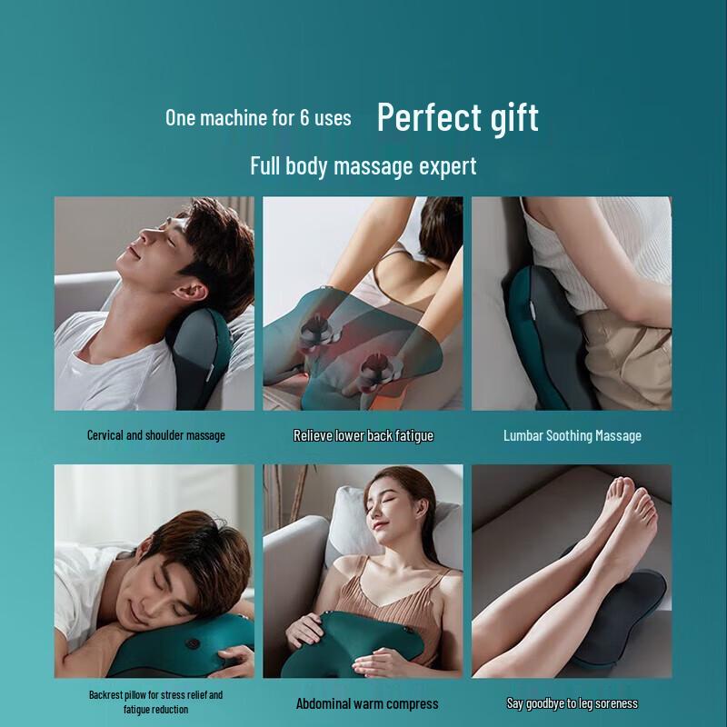 Philips Heated Kneading Massager Pillow