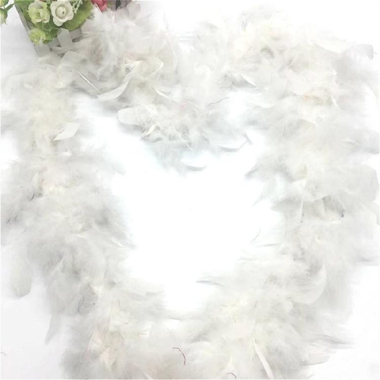 Plüsch-Truthahnfederboa Dekorationen für Party Hochzeit Kleidung Kleid Schal