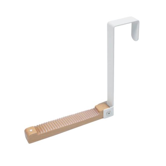 

Дверь за крючком Складная Простая установка Без перфорации Экономия места Прочная несущая способность Подвешивание одежды Многоцелевая дверь Задняя стойка для хранения Бытовая белый