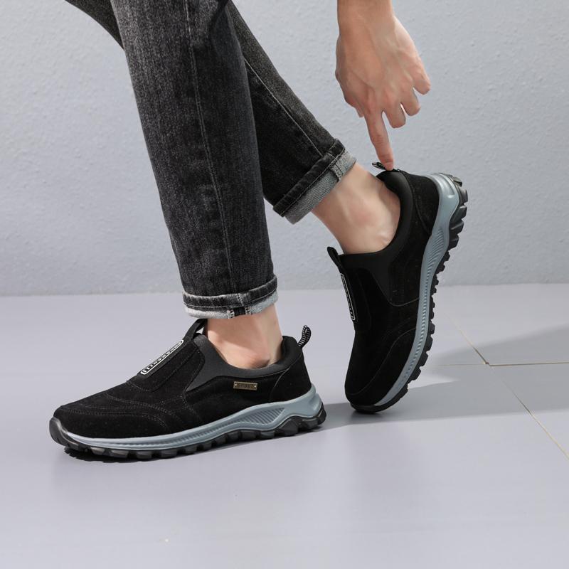 Høy Kvalitet Uknuselige Herresko Sneakers Pustende Løpesko Lettvekt Sklisikre Utendørs Herresneakers Herresko