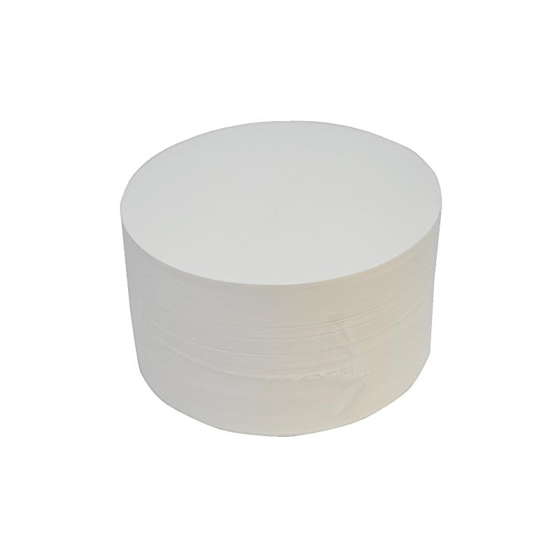 Commercial-grade paper coasters, white, round, 100 pieces, TS-15, Made in Japan