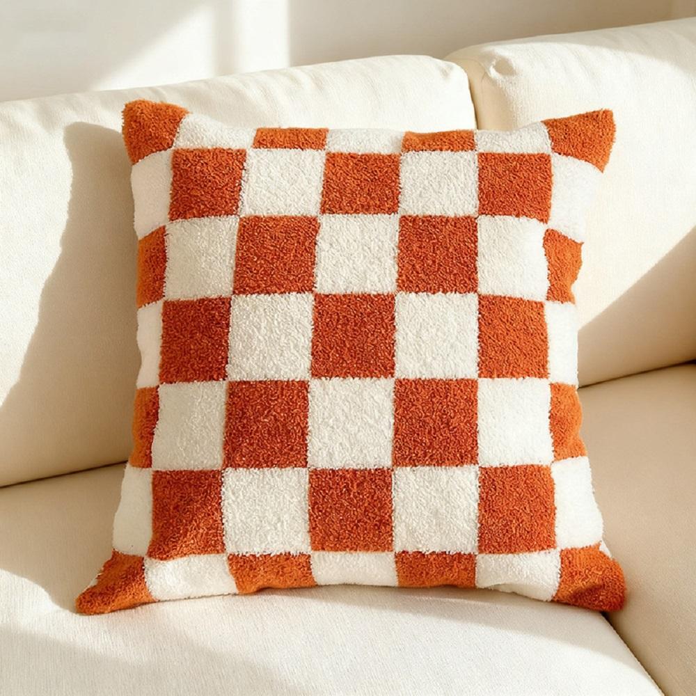 Housse de coussin de luxe Nouvelle Housse de coussin amovible lavable Design populaire Décoration de canapé de salon Housse de coussin Coussin 45×45CM