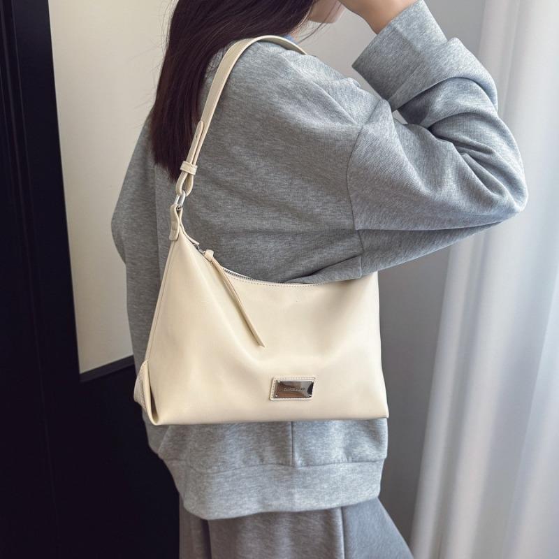 Yuezi niche bag women's new retro underarm dumpling bag fashionable versatile single shoulder messenger tote bag