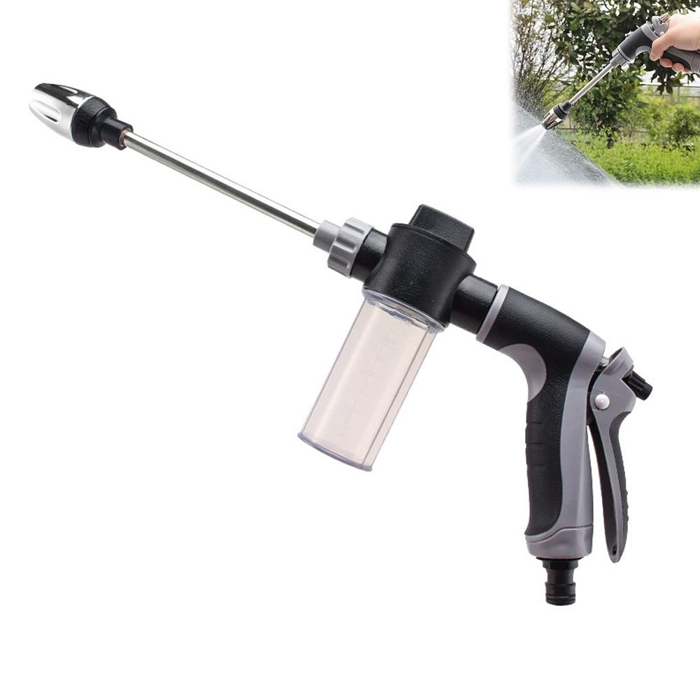 Pistolet à eau haute pression pour lavage de voiture, Nettoyage extérieur de camping-car, Nettoyage avec bouilleur à mousse, Buse pour tuyau d'arrosage de jardin, Douche de jardin