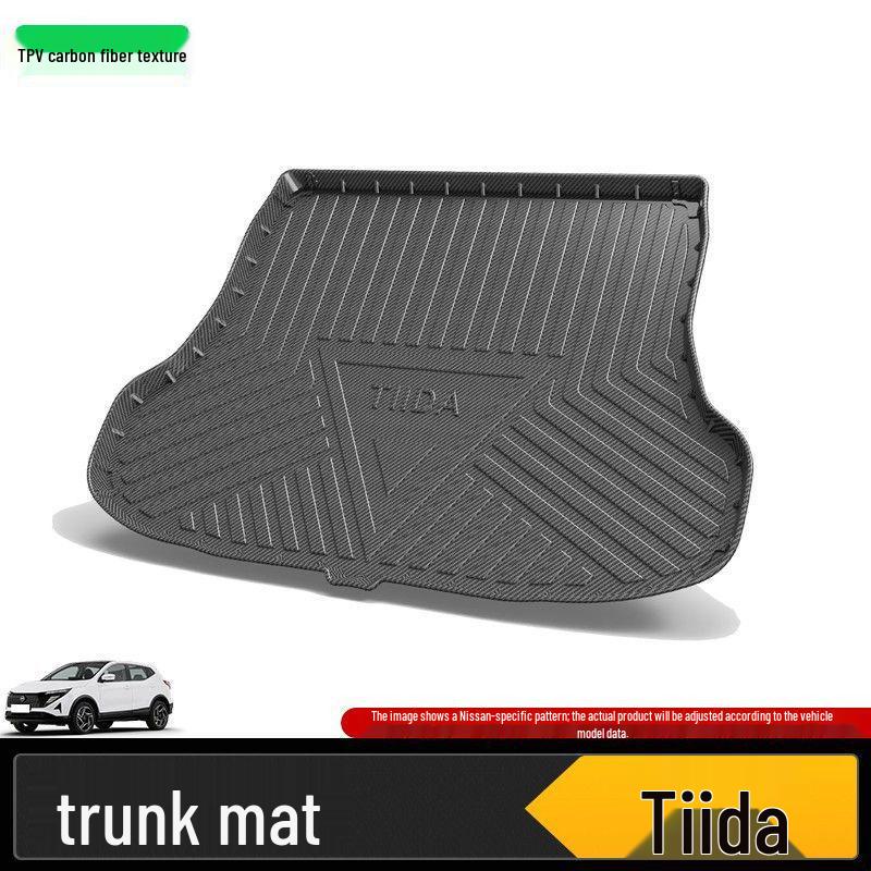 Nissan Trunk Mat for Sylphy, Qashqai, Teana, X-Trail, Terra, Qirida, Kicks, Murano, Paladin, Tu Da Tu