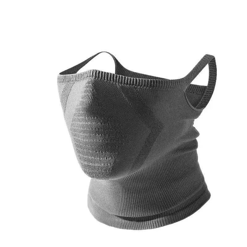 Men's Windproof Breathable Face & Neck Gaiter: Cold Protection for Autumn/Winter, Cycling, Outdoor Sports with Ear Loops
