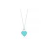 & Co.. Herz Anhänger Sterling Silber Halskette Damen Halskette 60013285