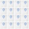 16 X Worki Do Odkurzacza Bosch Aqua Wash & Clean Bbzwd4Bag Zestaw