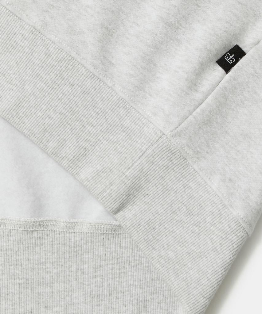 Columbia University Cu Arch Fleece H/Zip Sweatshirts_Light Melange