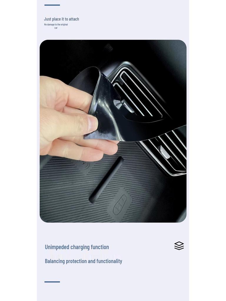 BYD Song Pro Silicone Console Mat with Wireless Charging Anti-Slip Feature