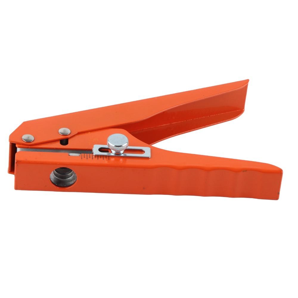 Ergonomic Design Single Hole Punch Labor Saving Handle Edge Banding Punching Pliers For Plastic