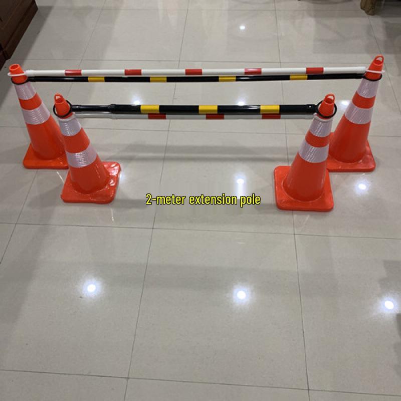 Reflektierender 70cm PVC-Gummi-Verkehrskegel