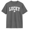 Vintage T Shirt Summer St Pattys Day Lucky Shamrock St Patricks Day Novelty TShirts Cotton Tshirt Unisex Retro Short Sleeve Tees