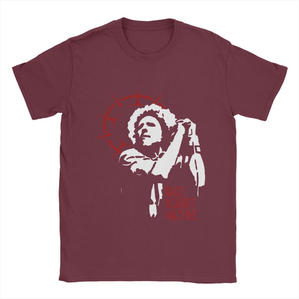 Vtipné tričko Rage Against The Machine pro muže, kulatý límec, 100% bavlna, krátký rukáv, tričko s potiskem, plus size oblečení