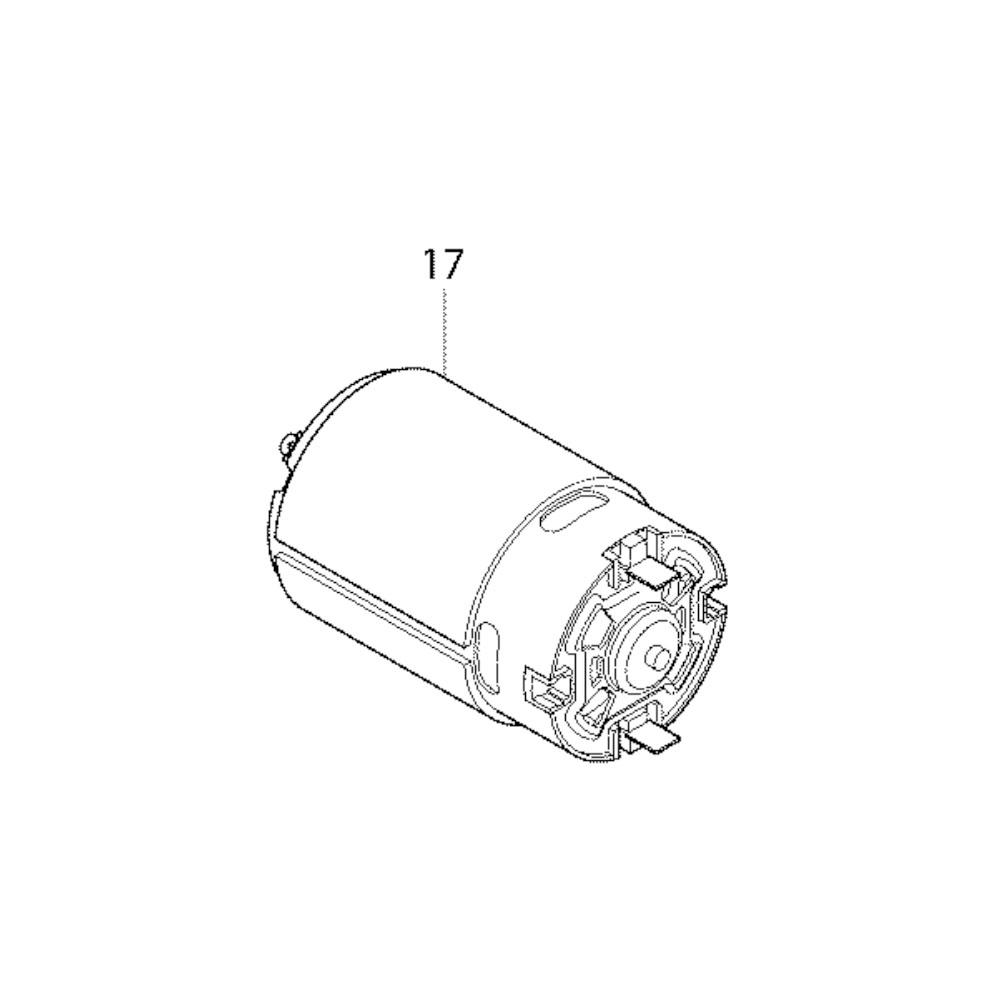 

Makida 629962 9 Детали двигателя постоянного тока HP330D