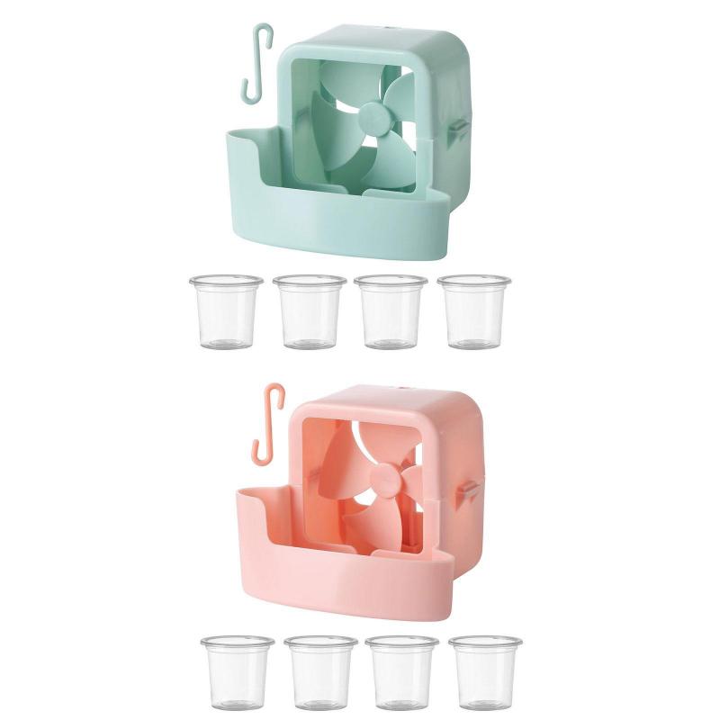 Summer Cooling Artifact Electric Fan Cooling Household Floor Fan Desktop Fan Clip-on Ice Cube