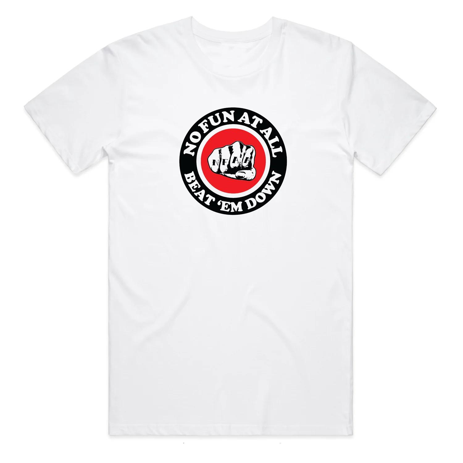 

No Fun At All Swedish Punk Rock Band Graphic Cotton Tshirt Unisex Unisex Women Short Sleeve Vintage Brand Tee Streetwear XL