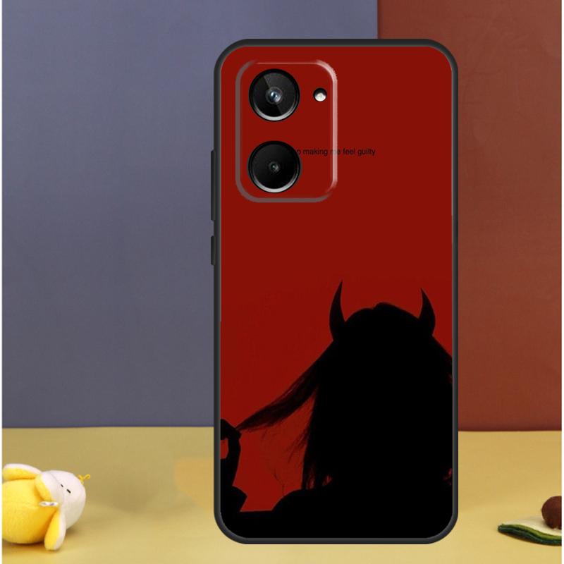 Devil Woman For Realme 15 10 11 12 13 14 Pro Plus C65 C67 C63 C61 C55 C51 C53 C35 C75 GT6 GT7 Pro Case