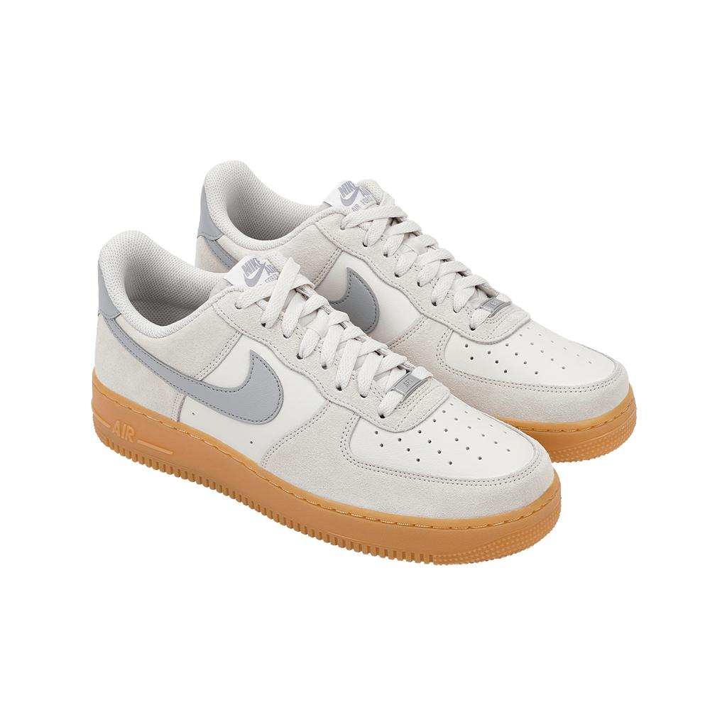 Nike Air Force 1 07 LV8 Gum Pack - Phantom Light Smoke Men Sneakers Cream Gum-Yellow Summit-White FQ8714-002