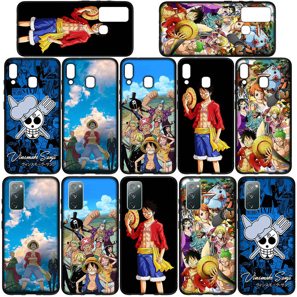Cover for iPhone 17 16 15 Xiaomi Poco X7 Redmi Note 14 13 12 11 Pro Max 16e Samsung Galaxy S25 S24 S23 OPPO Huawei Sanji Luffy One Piece Phone Case