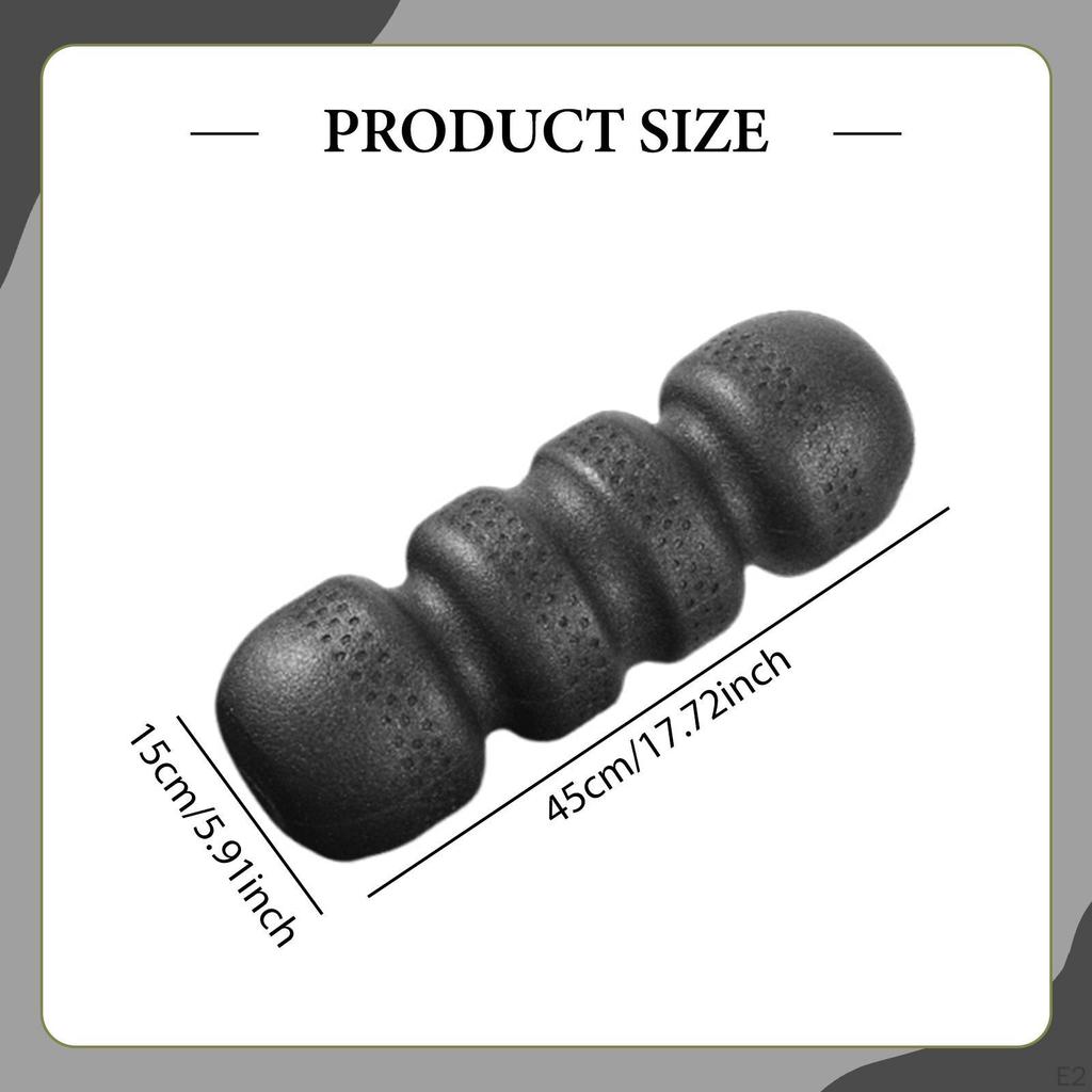Roller Muscle Recovery Portable 45cm Peanut Shape Workout Exercise Tool Massage for Legs Gym