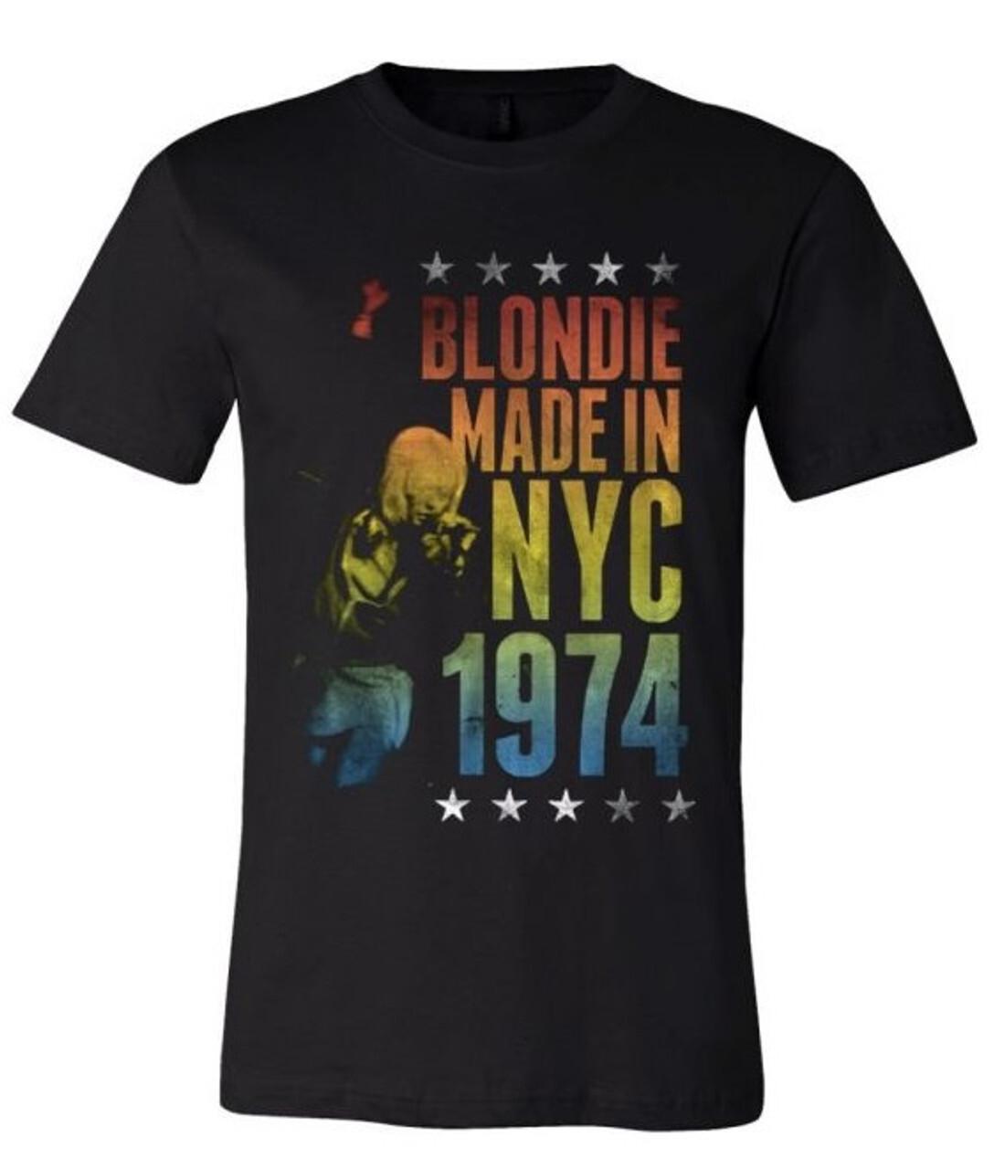BLONDIE Made In NYC T-SHIRT NEW S M L XL XXL official band merch M