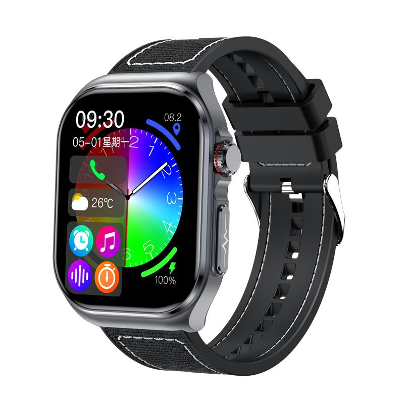 

Amoled Смарт-годинник ET585 Чоловічий ЕКГ Моніторинг Складу Крові Здоров я Bluetooth Дзвінок Жіночий Спортивний Фітнес-трекер Смарт-годинник
