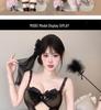 Alluring Lace Temptation Uniform: Enhance Bust Appearance with Quick-Release Feature