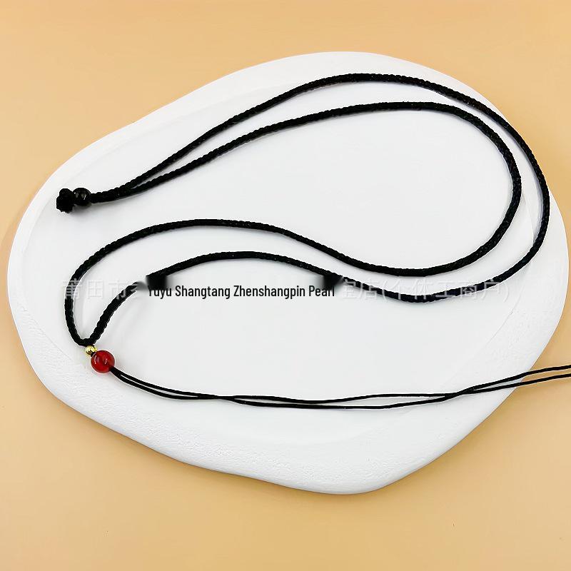 Handmade Adjustable Pendant Rope for Men & Women - Simple Woven Jewelry Lanyard