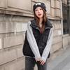Autumn and winter new down jacket vest women wear vest stand-up collar popular vest vest vest white duck down jacket